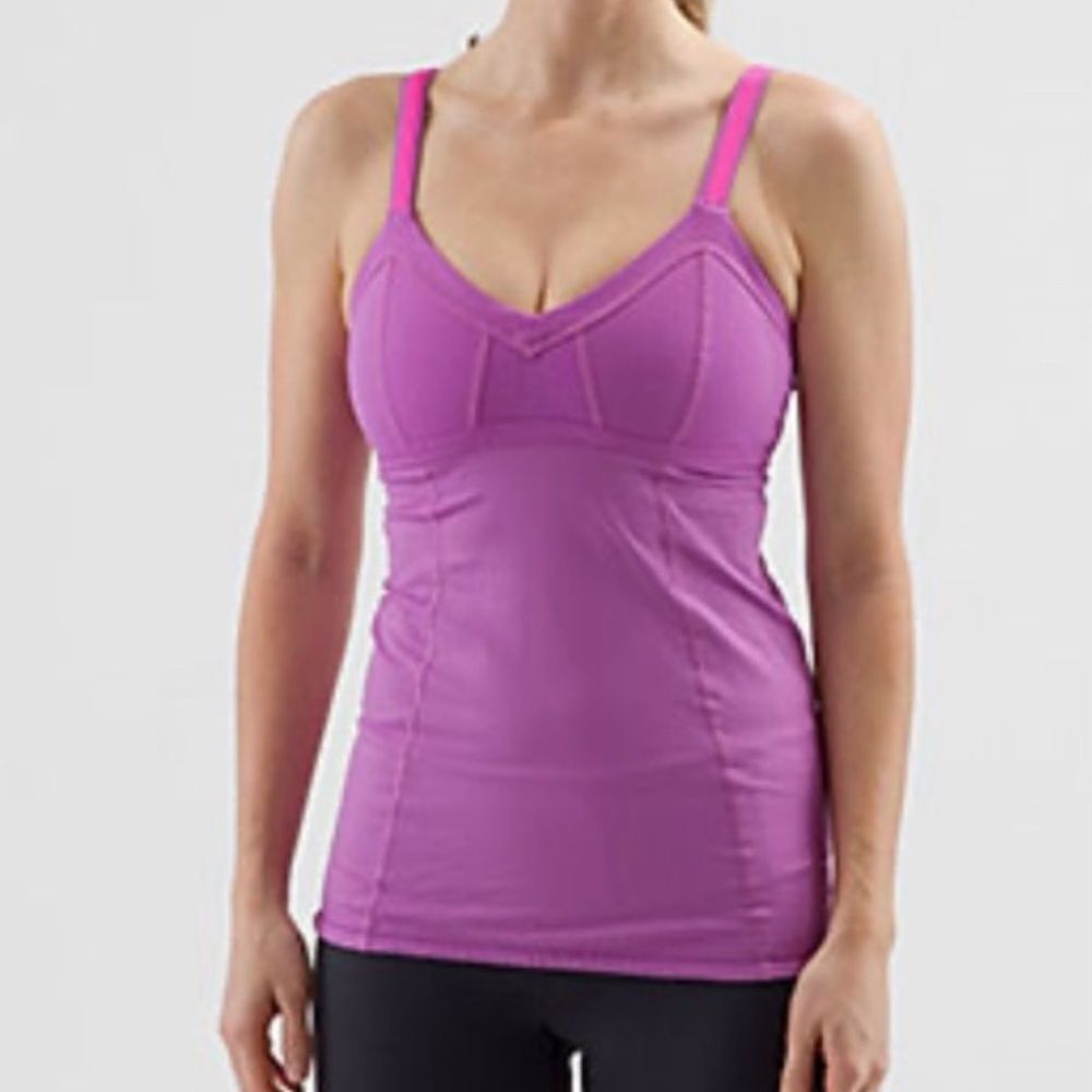 Lululemon Speed Up Tank Top 6 Purple Crush